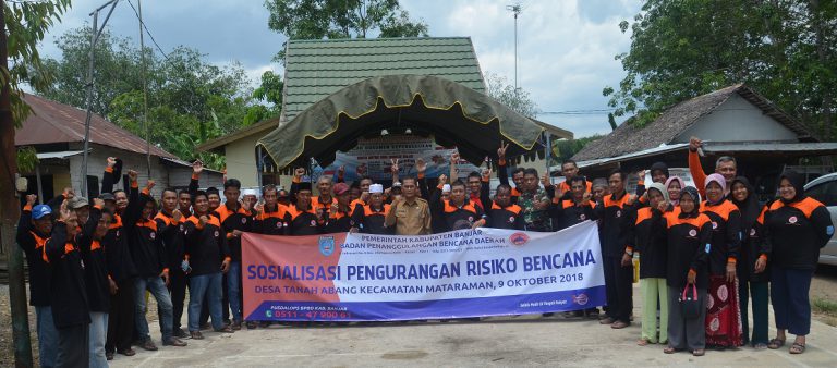 Sosialisasi Pengurangan Risiko Bencana Desa Tanah Abang