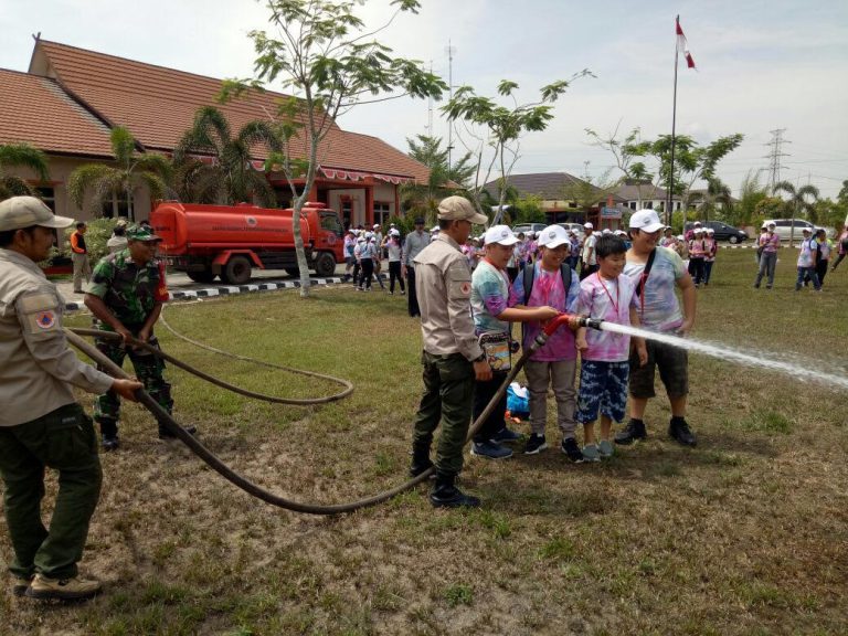 Puluhan Siswa Sekolah Mitra Kasih Datangi BPBD Kabupaten Banjar