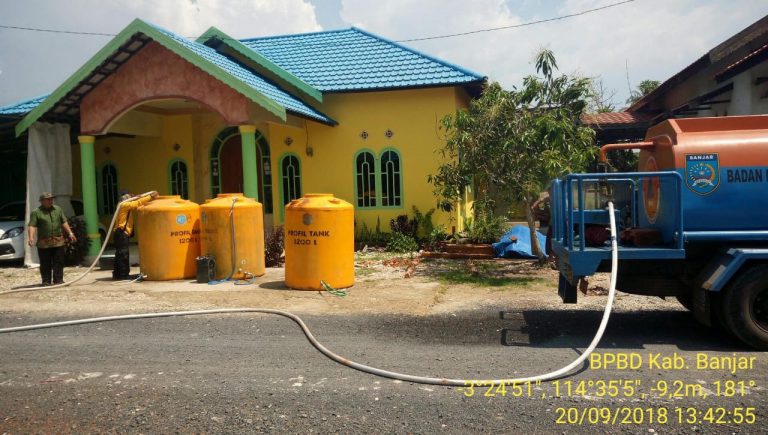 Pendistribusian Air Bersih Kecamatan Tatah Makmur