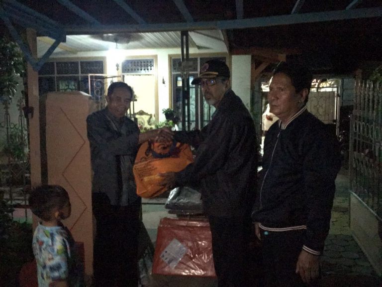 Penyerahan Bantuan Korban Kebakaran Permukiman PPS