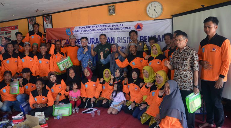 Sosialisasi Pengurangan Risiko Bencana di Desa Bunipah Kecamatan Aluh-Aluh