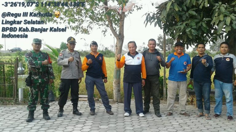 Cegah Karhutla BPBD Kab Banjar dirikan Posko Siaga Karhutla