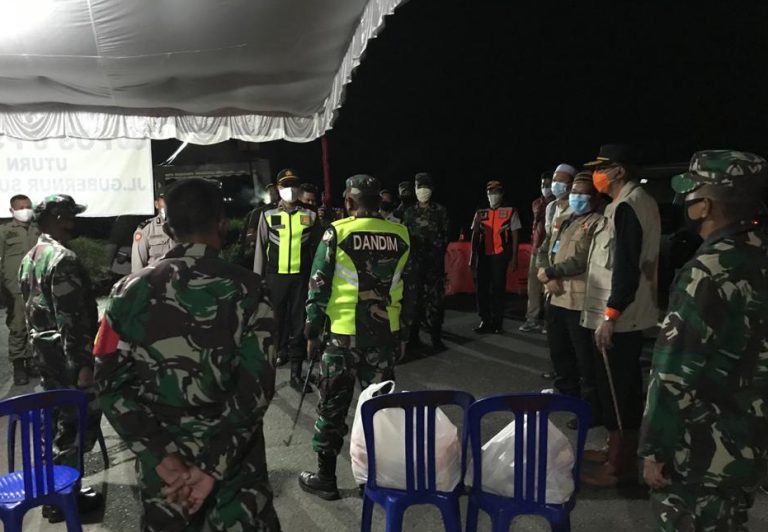 Monitoring Posko Check Point PSBB Kabupaten Banjar dan Kota Banjarbaru
