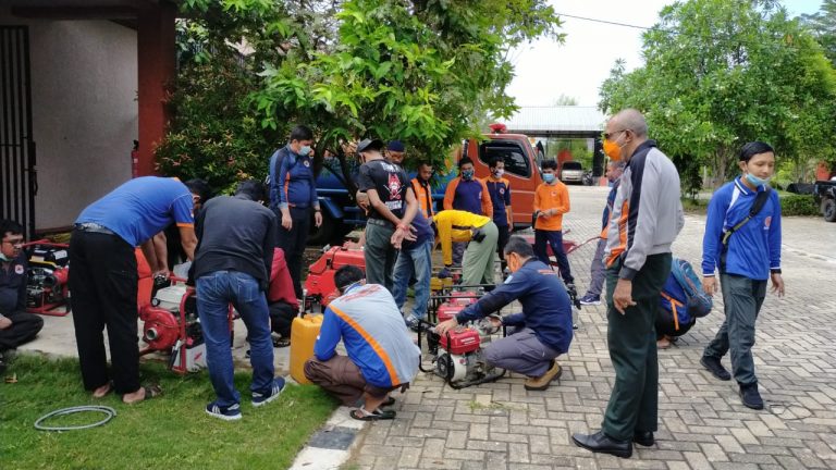 Persiapan Peralatan Penanganan Kebakaran Hutan dan Lahan