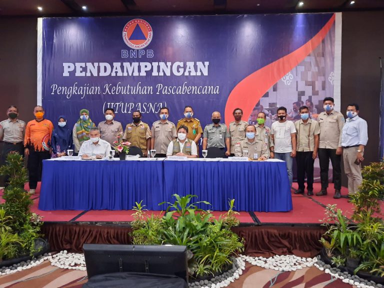 Pendampingan Petugas Pengkajian Kebutuhan Pascabencana (Jitu Pasna) dan Rencana Rehabilitasi dan Rekonstruksi Pascabencana