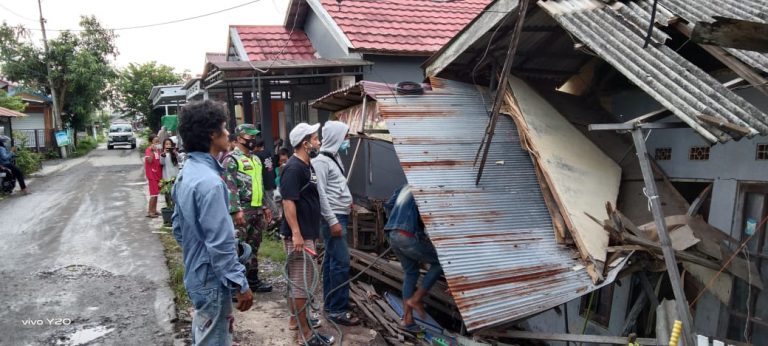 Angin Puting Beliung Rusak 26 Rumah Warga di Kabupaten Banjar