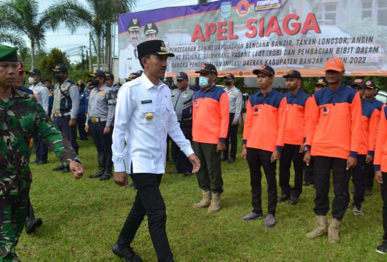 BPBD Gelar Apel siaga bencana banjir, tanah longsor, puting beliung dan gelombang pasang