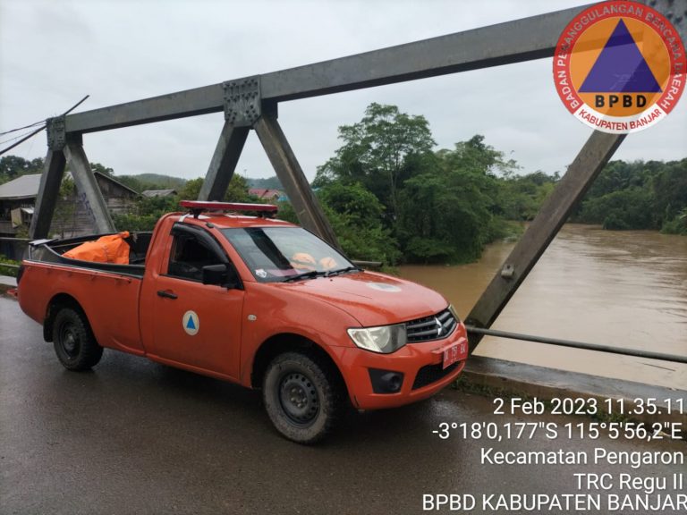 Waspada Banjir, BPBD Banjar Siagakan Anggota TRC di Daerah Rawan Bencana