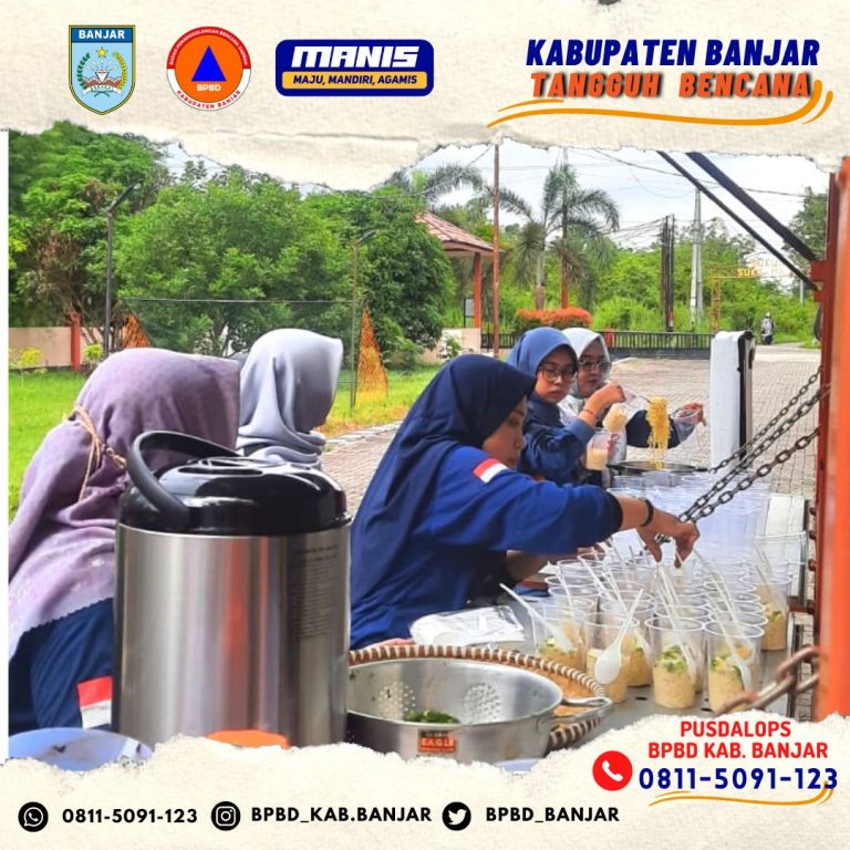 Partisipasi BPBD Bantu Jamaah Haul ke-18 Abah Guru Sekumpul