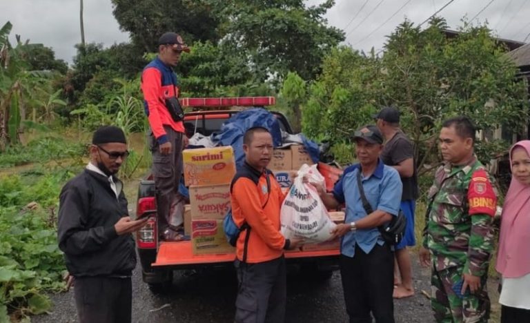 BPBD Kabupaten Banjar Mobilisasi Bantuan Masyarakat Terdampak Banjir