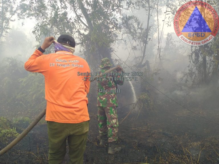 Karhutla Kembali Terjadi di Ambubun Jaya, 25 Hektare Lahan Terbakar