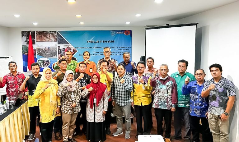 BPBD Kab. Banjar melaksanakan Pelatihan Penyusunan Dokumen Pengkajian Kebutuhan Pascabencana (Jitupasna) dan Rencana Rehabilitasi dan Rekonstruksi Pascabencana (R3P)