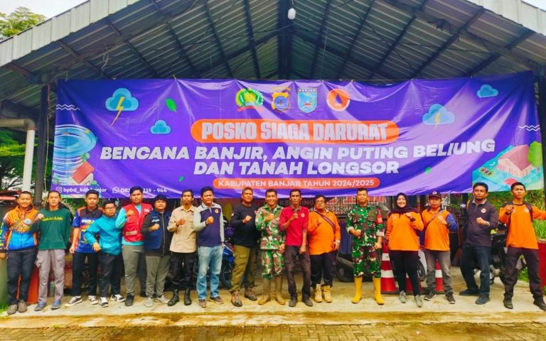 BPBD Kabupaten Banjar Bentuk Posko Siaga, Langkah Antisipasi Bencana di Musim Hujan