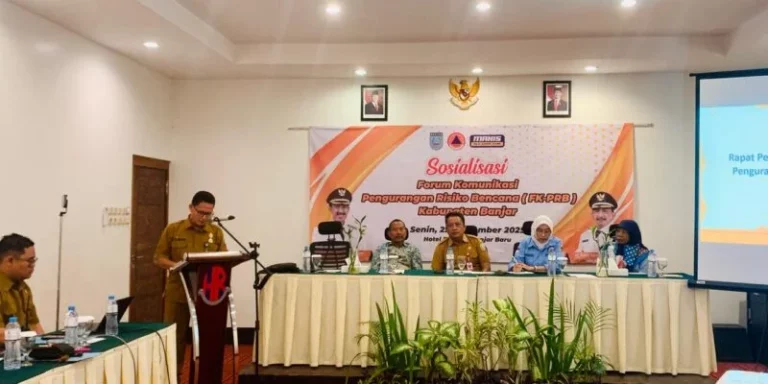 BPBD Kabupaten Banjar Bentuk Forum Pengurangan Risiko Bencana (FK-PRB)