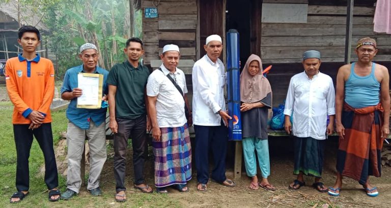 BPBD Kabupaten Banjar Salurkan Bantuan untuk Warga Terdampak Rumah Rusak di Astambul